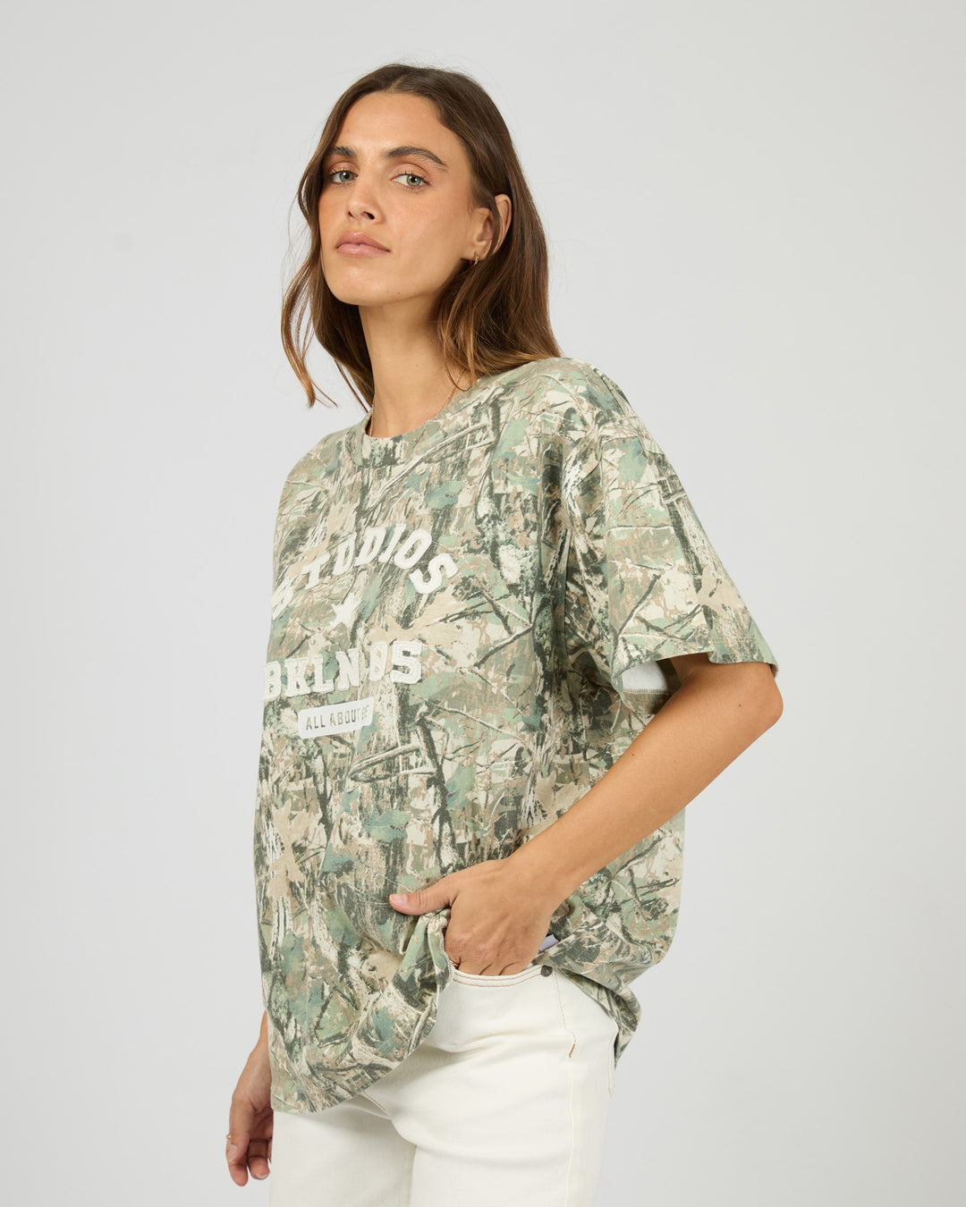 Woodlands Box Tee Print