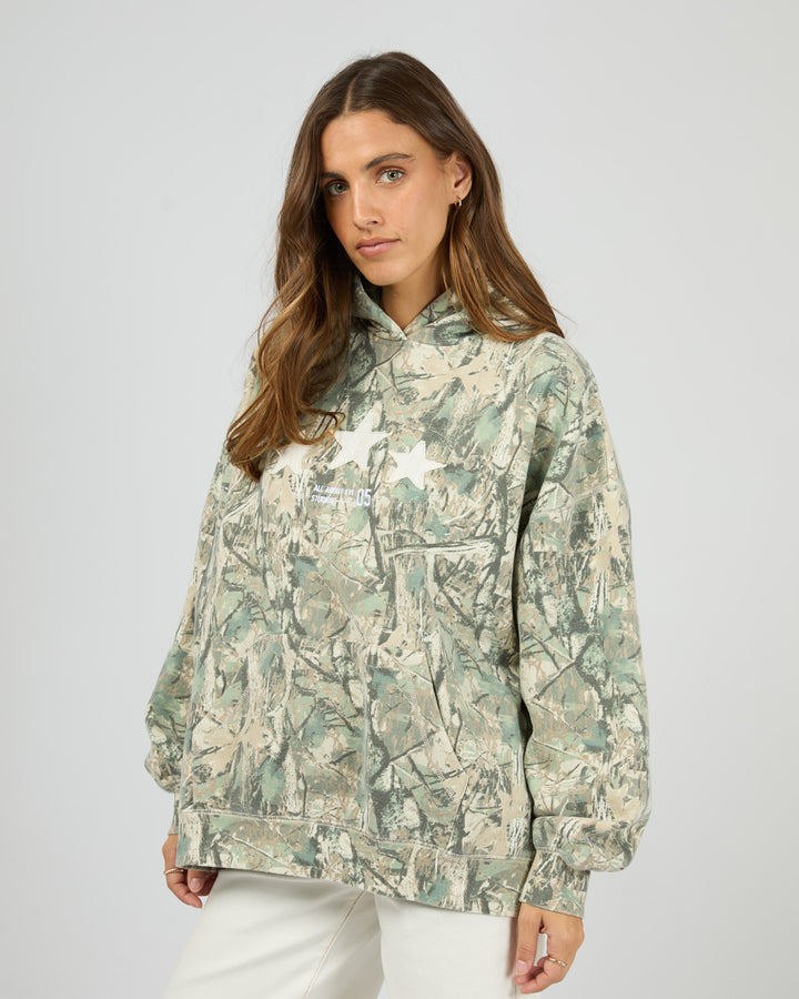 Woodlands Relaxed Hoodie Print