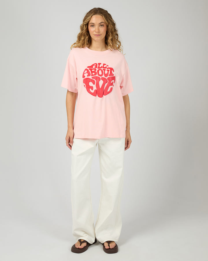 Retro Relaxed Tee Pink