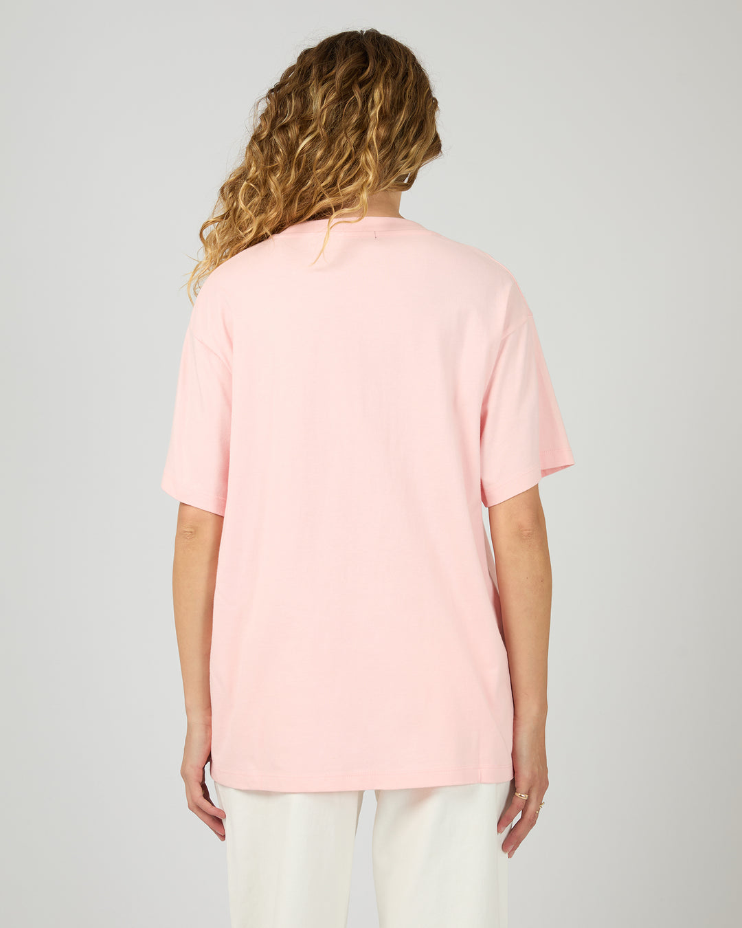 Retro Relaxed Tee Pink
