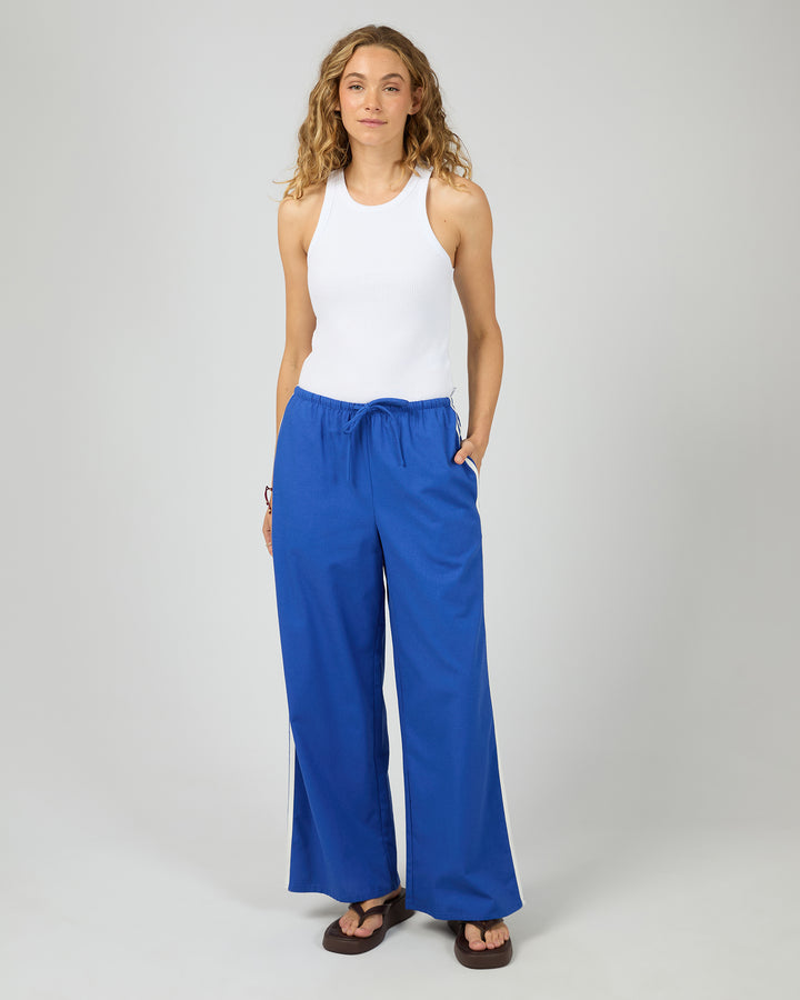 West Coast Stripe Pant Blue