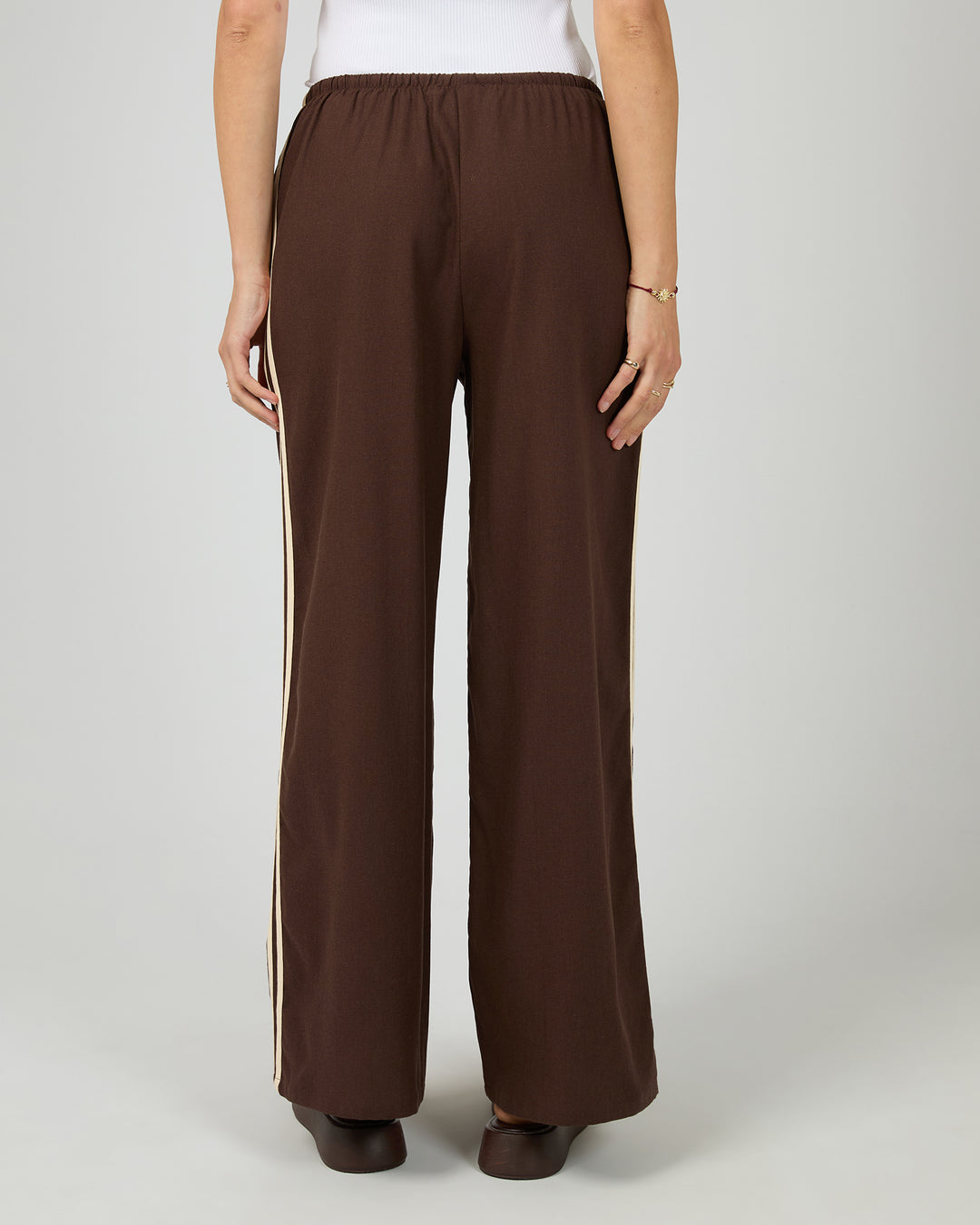 West Coast Stripe Pant Brown