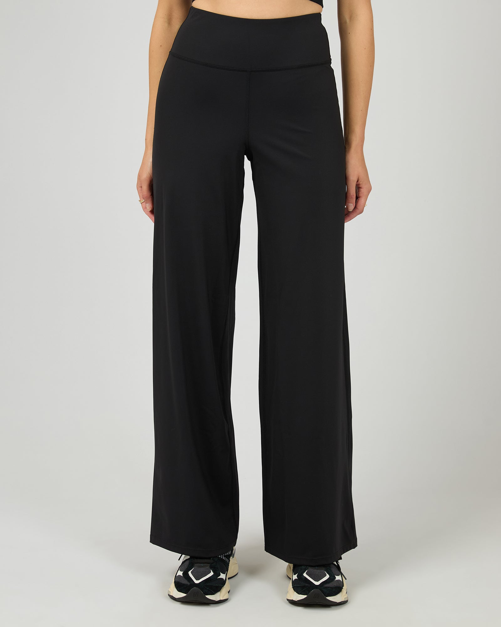 Studio Wide Leg Pant Black – All About Eve Clothing