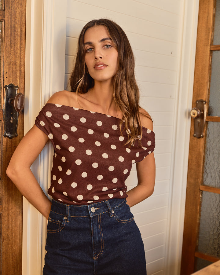 Karolina Top Chocolate
