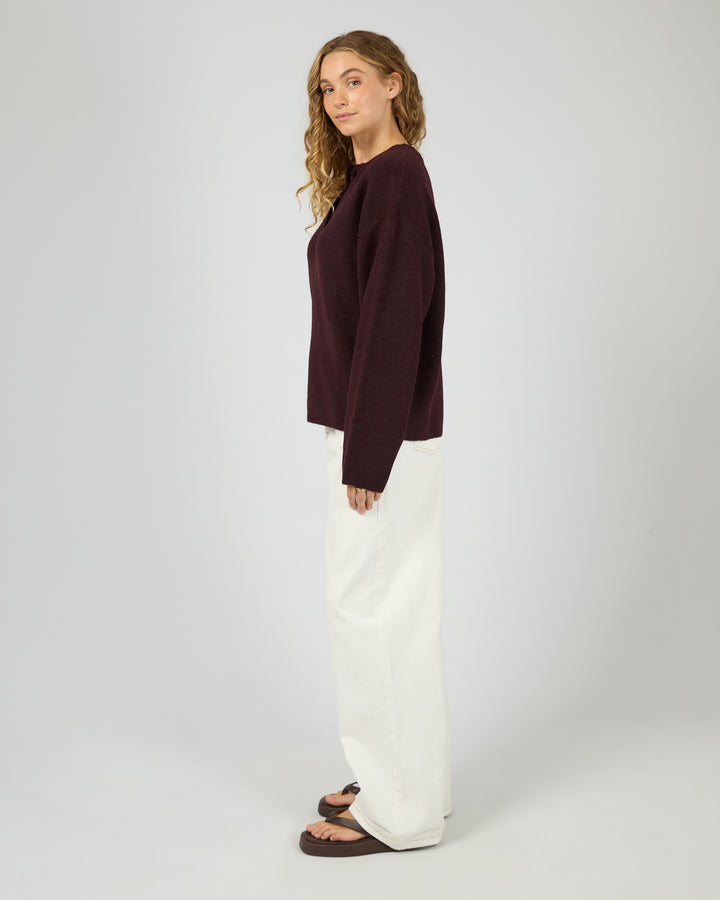 Fillipa Knit Wine