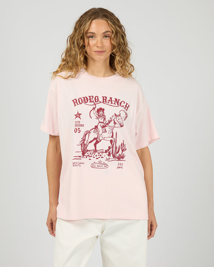 Ranch Relaxed Tee Pale Pink