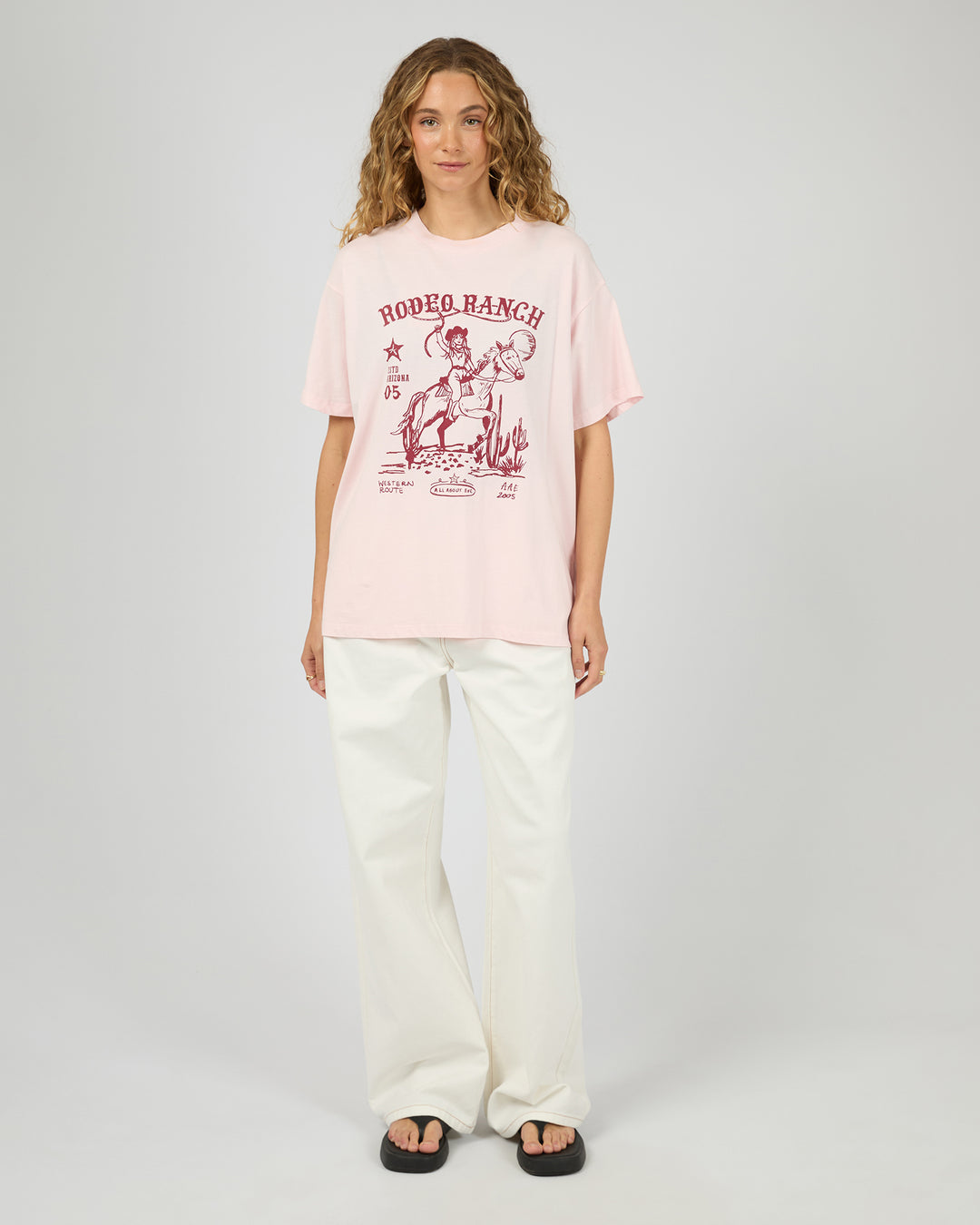 Ranch Relaxed Tee Pale Pink