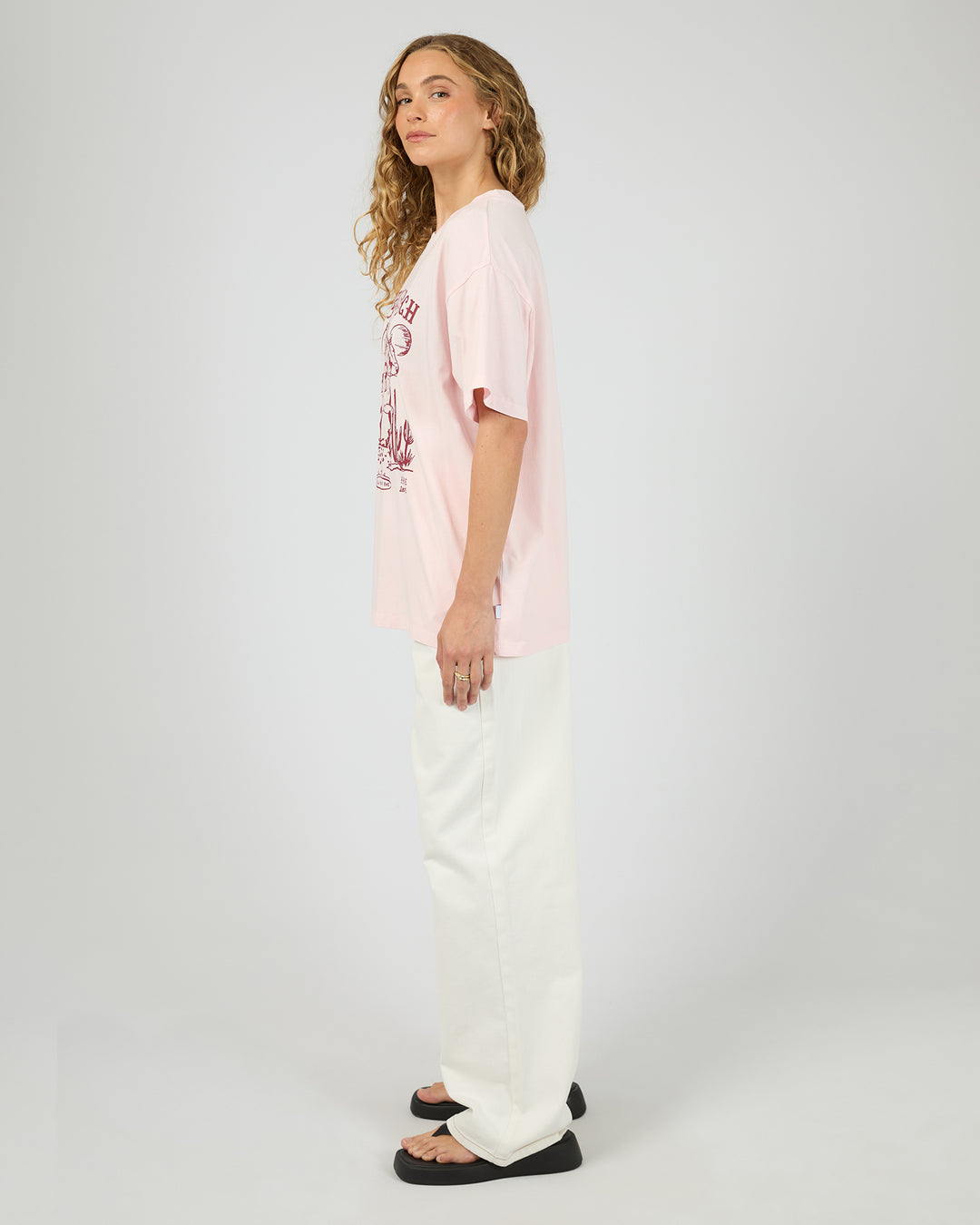 Ranch Relaxed Tee Pale Pink