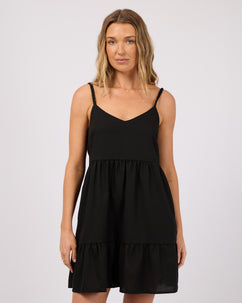 Soleil Mini Dress Black