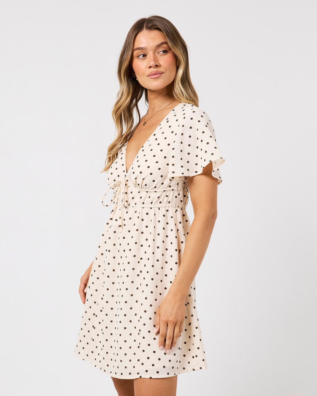 Imani Mini Dress Vanilla