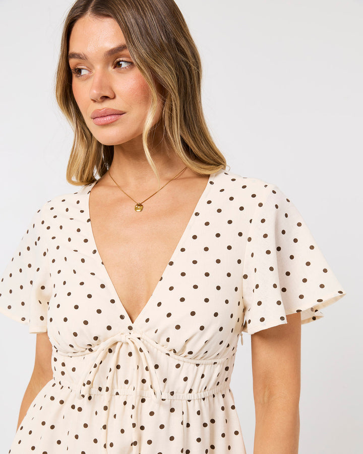 Imani Mini Dress Vanilla
