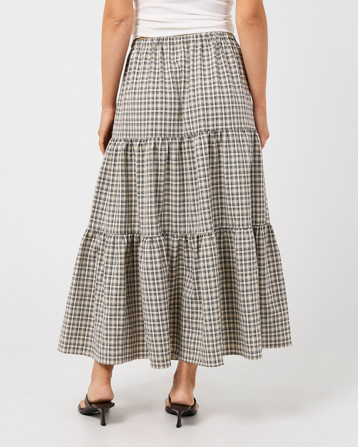 Tilda Maxi Skirt Check