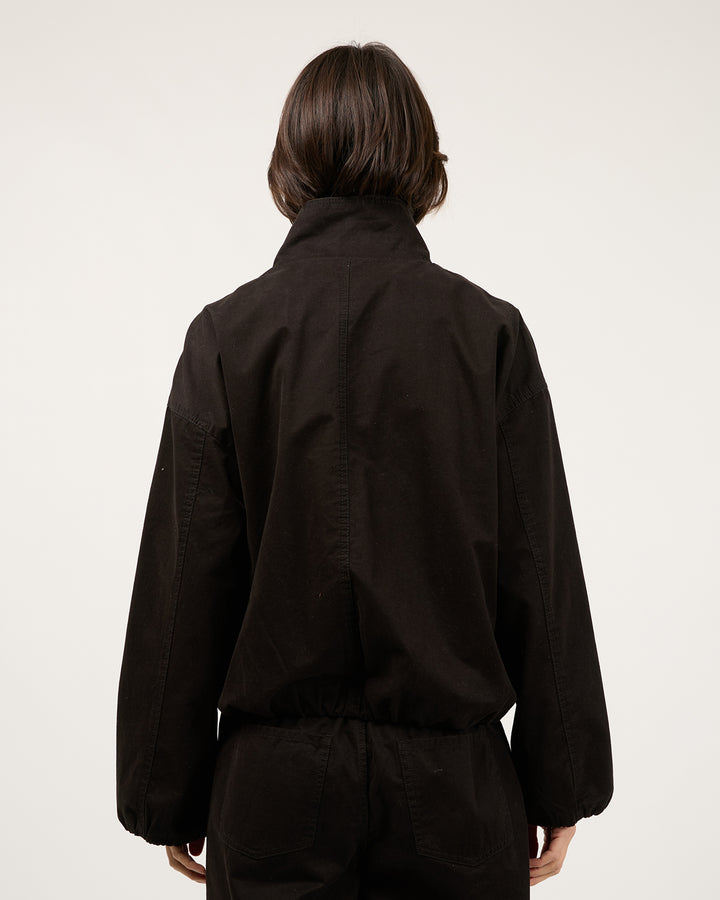 Margo Funnel Neck Jacket Black