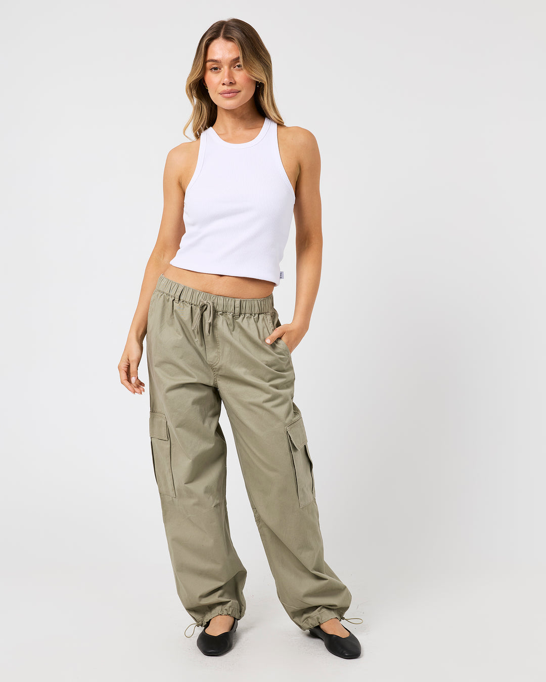 Leo Cargo Pant Khaki