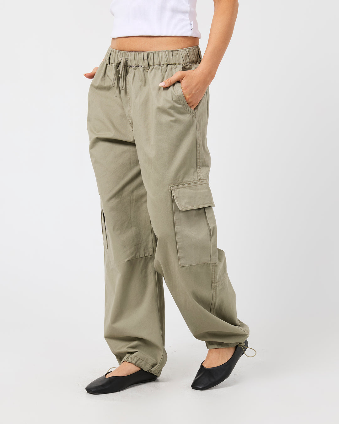 Leo Cargo Pant Khaki