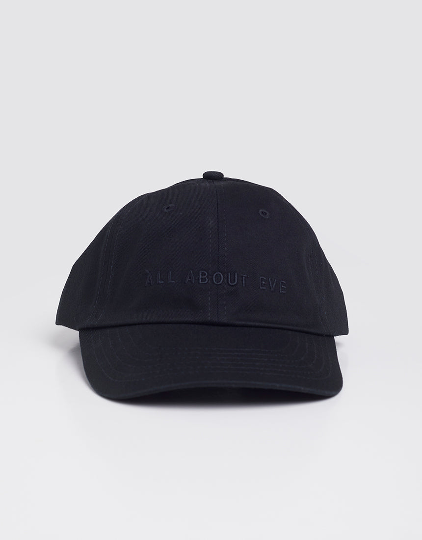 Aae Washed Cap Black