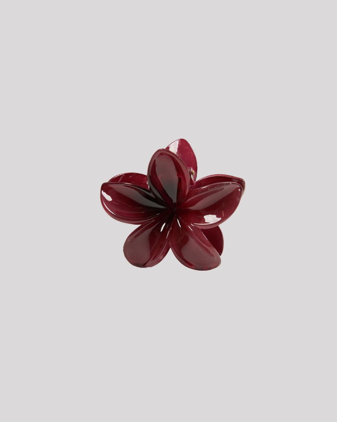 Ruby Hibiscus Hair Clip Port