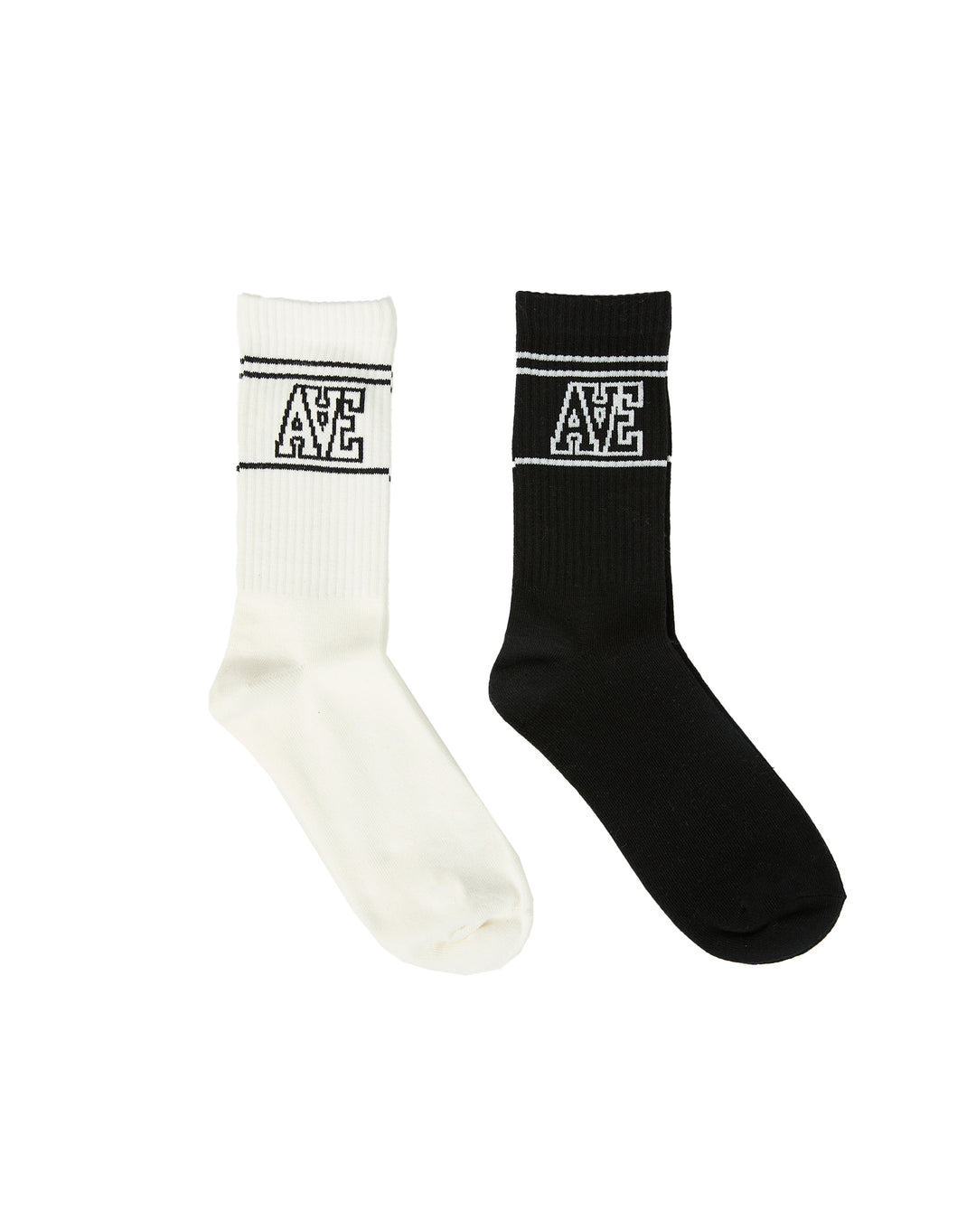 Athletica Sock 2 Pack Black