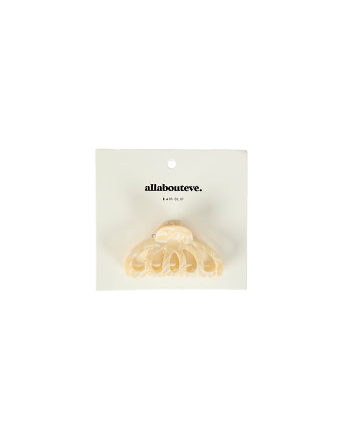 Tula Hair Clip Vintage White