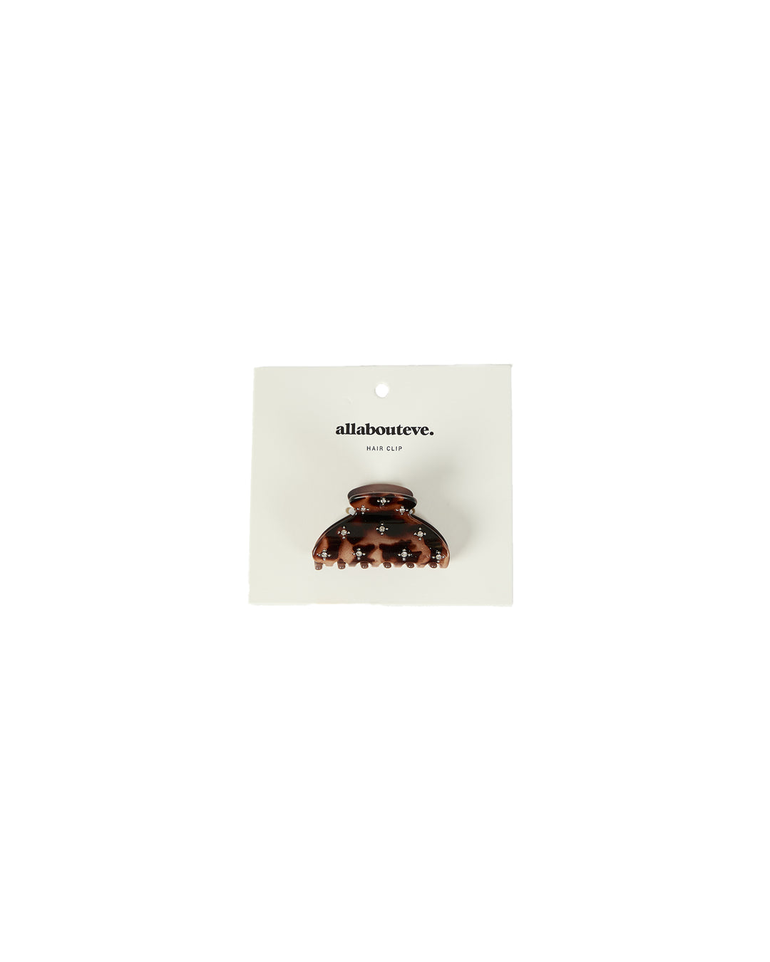 Willa Stud Hair Clip Tortoise