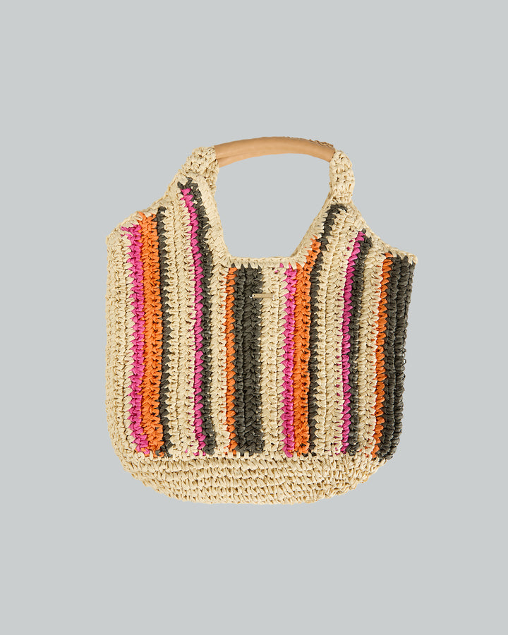 Izzy Stripe Tote Stripe