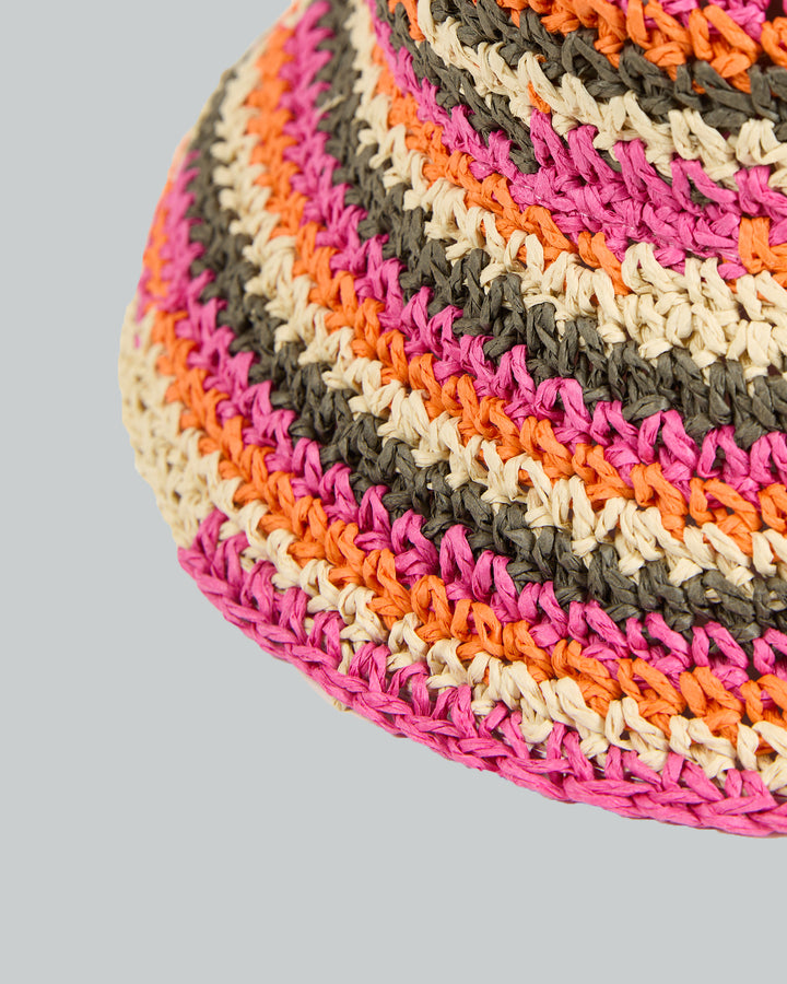 Izzy Stripe Bucket Hat Stripe