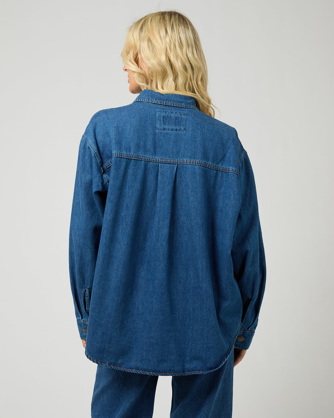 Maci Denim Shirt Heritage Blue