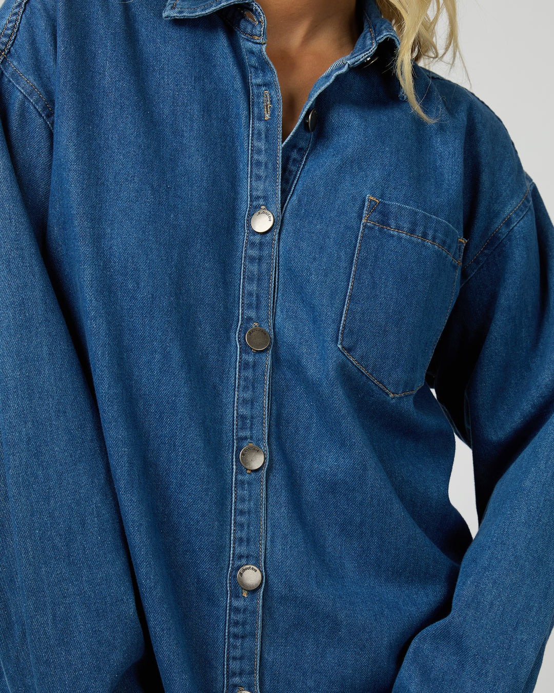 Maci Denim Shirt Heritage Blue