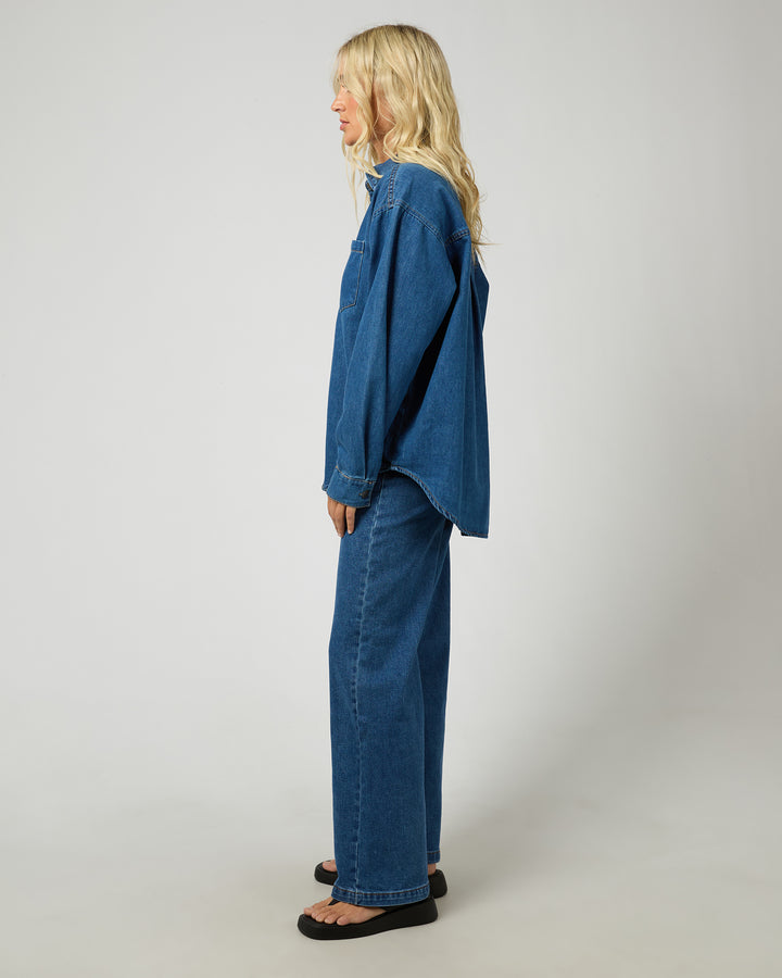 Maci Denim Shirt Heritage Blue