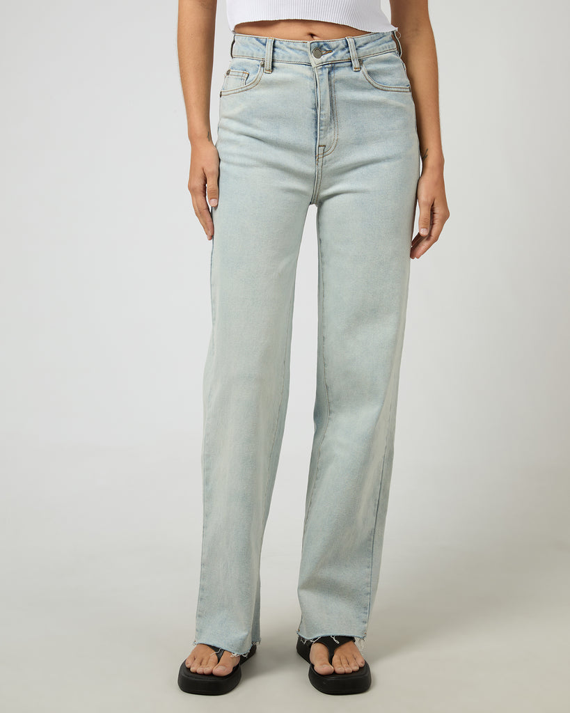 【SCENERITY】Light blue jeans Light Blue Dis Jean - SCENERITY | 60% - Asian Fashion Online