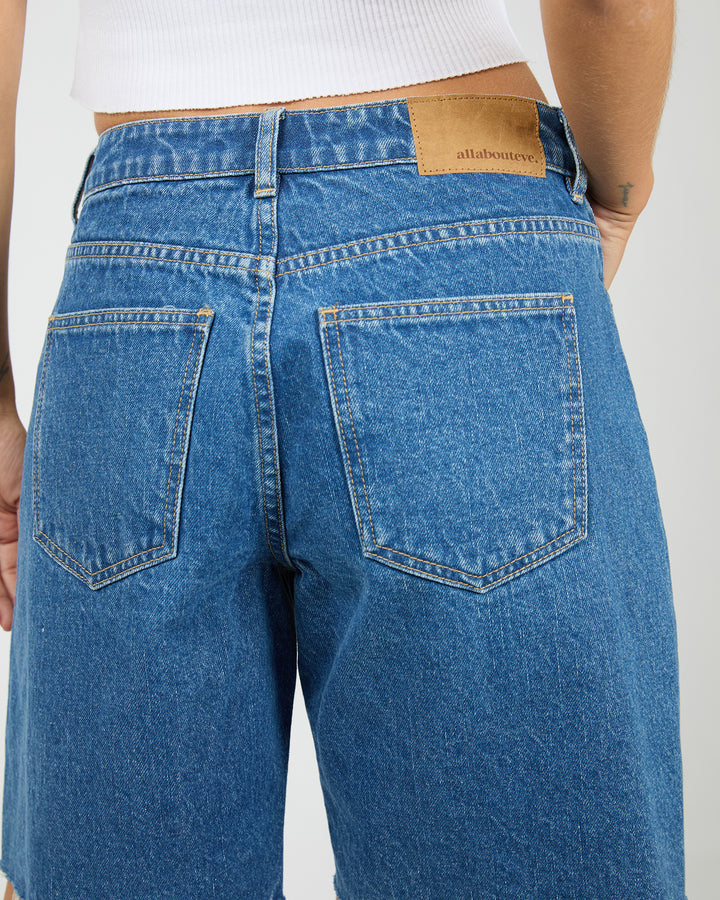 Lexie Denim Jort Heritage Blue
