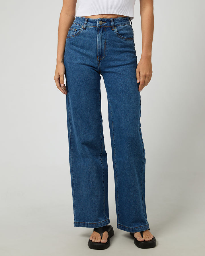 Jacqui Wide Leg Heritage Blue