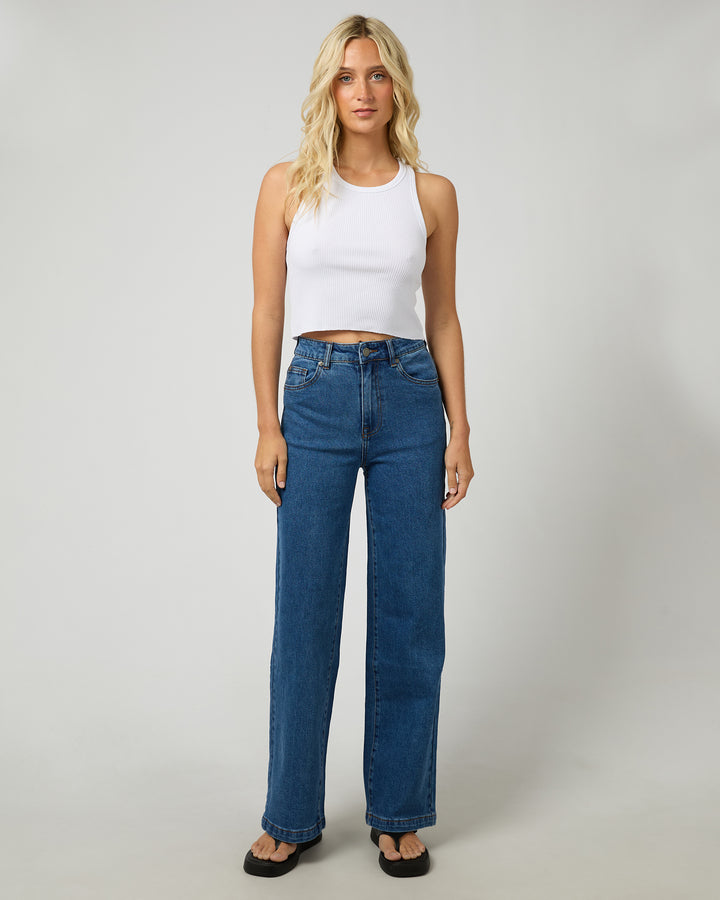 Jacqui Wide Leg Heritage Blue