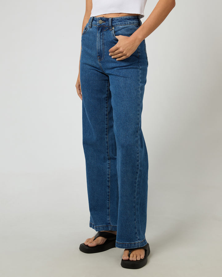 Jacqui Wide Leg Heritage Blue