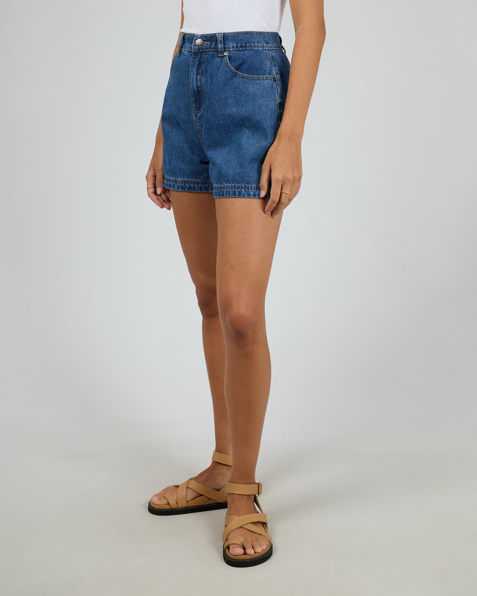 Josie Short - Heritage Blue Heritage Blue – All About Eve Clothing