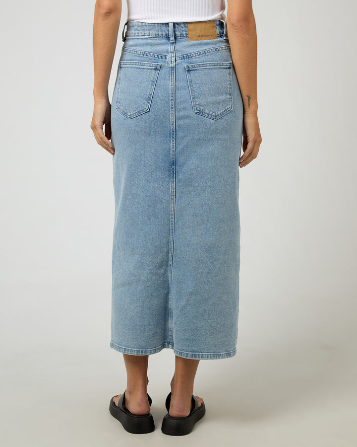 Becca Maxi Skirt Light Blue