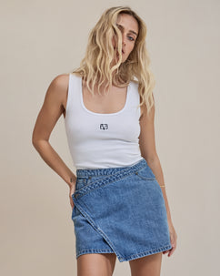 Lenni Mini Skort Light Blue