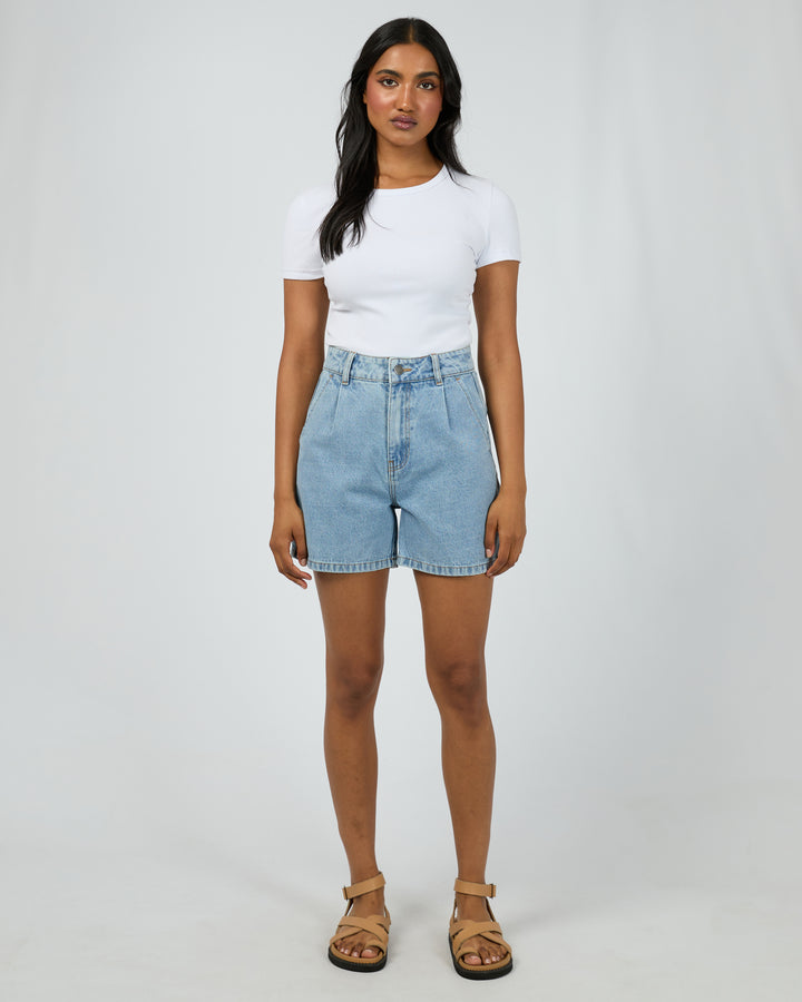 Stevie Denim Short Light Blue