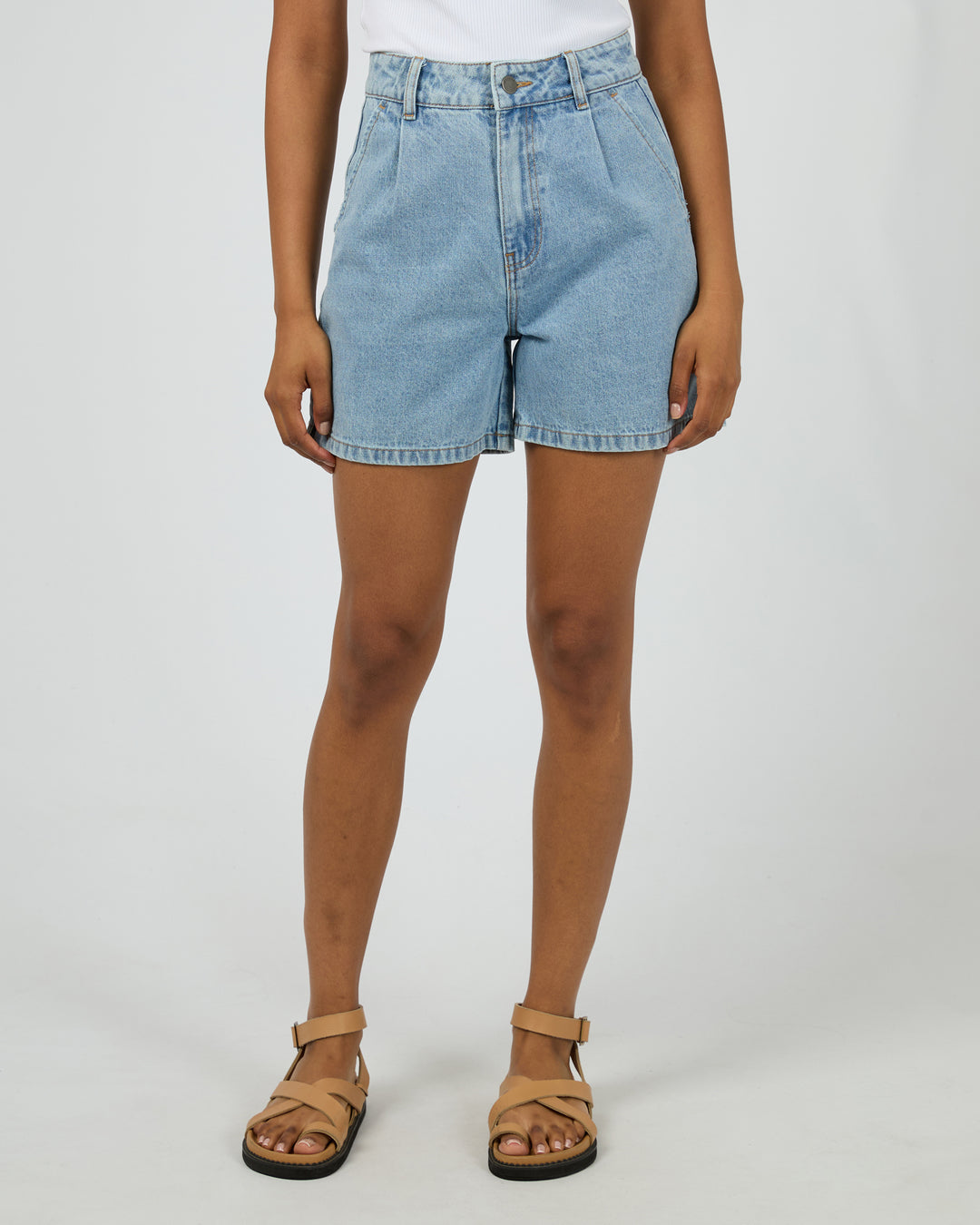Stevie Denim Short Light Blue
