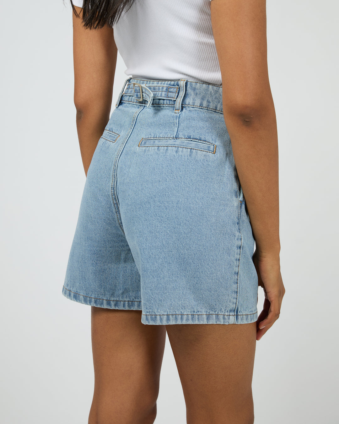 Stevie Denim Short Light Blue