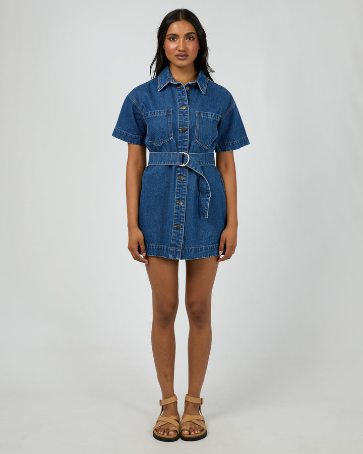 Sunny Denim Dress Heritage Blue