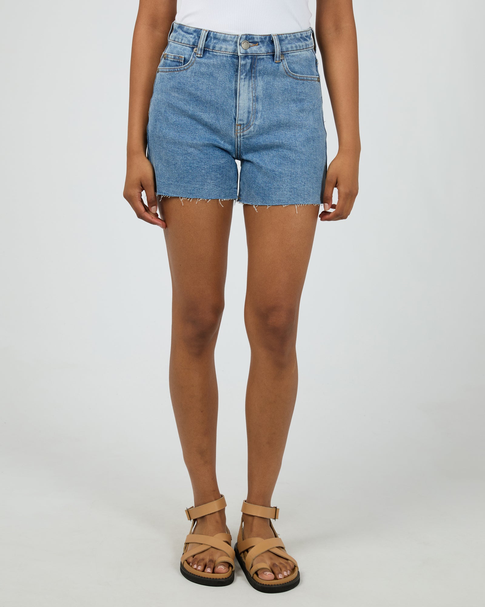 【HI FI FNK】Leven Denim Shorts Levi's® X Naomi Osaka Crystal Shorts - Blue | Levi's® US
