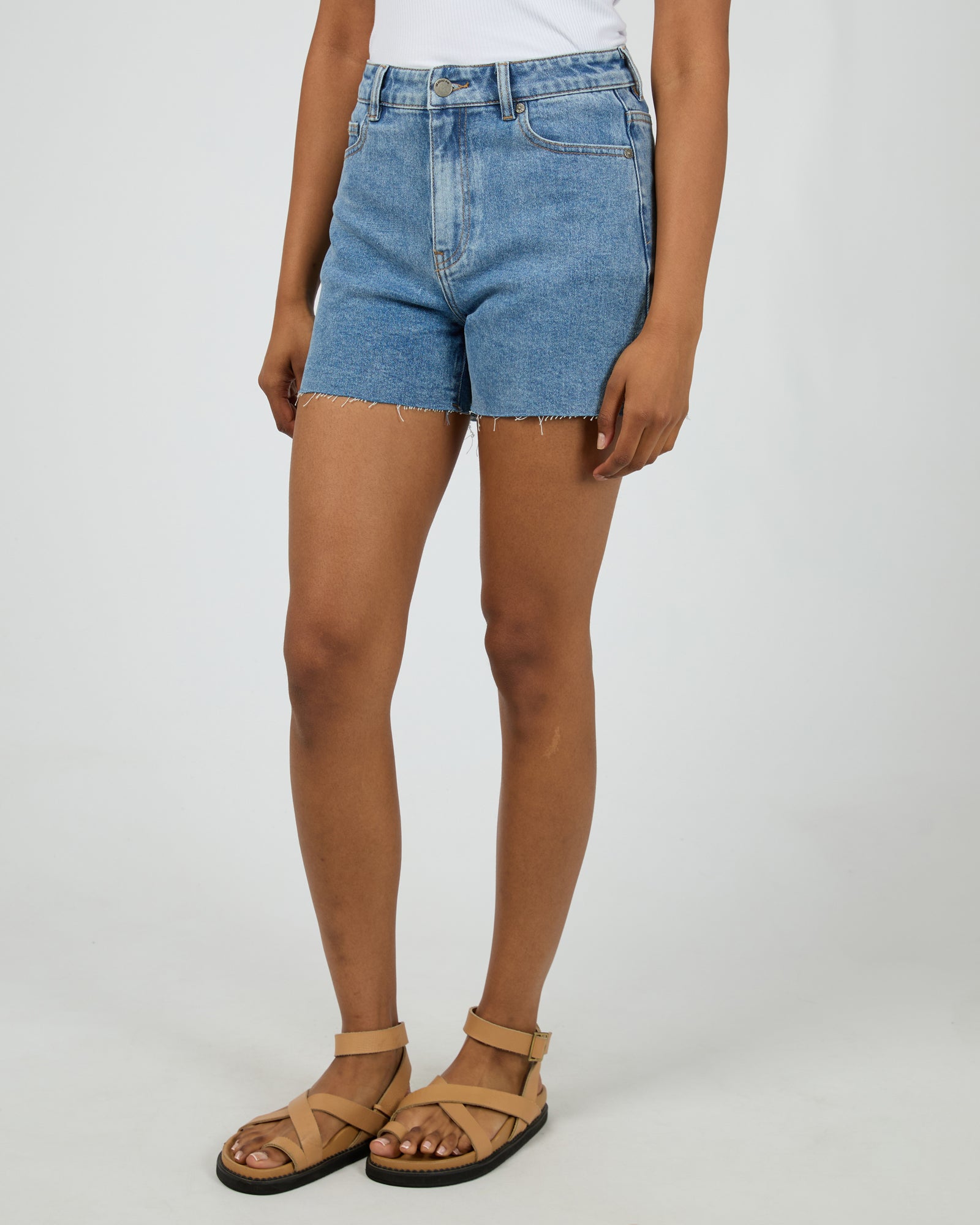 Ricky Denim Short Light Blue – All About Eve Clothing