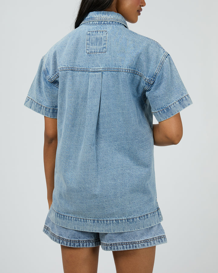 Simi Denim Shirt Light Blue