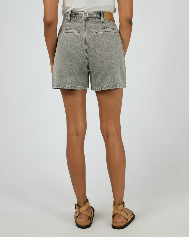 Stevie Denim Short Ash