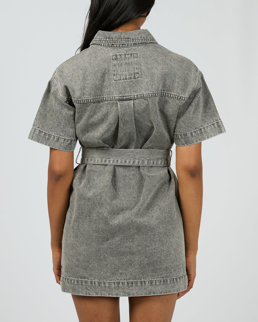 Sunny Denim Dress Ash