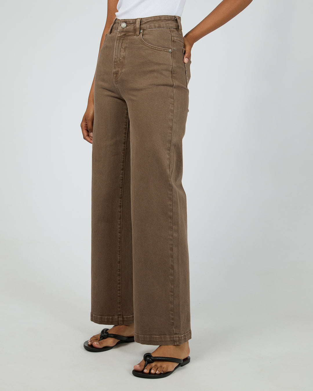 Jacqui Wide Leg Cocoa