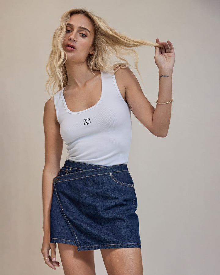 Lenni Mini Skort Indigo