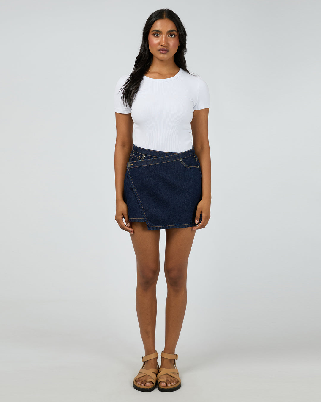 Lenni Mini Skort Indigo