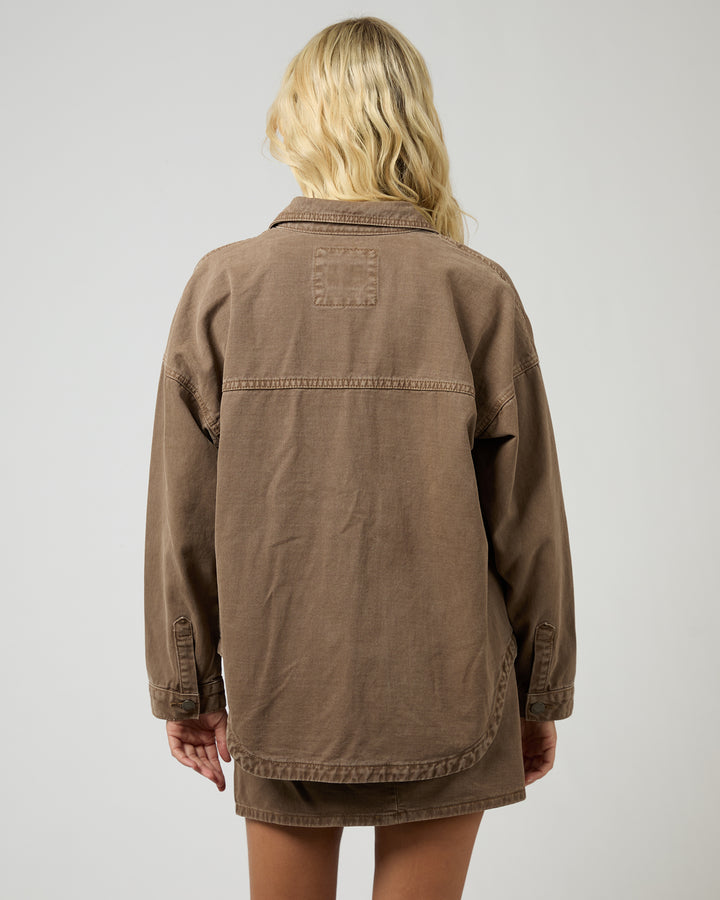 Dale Shacket Cocoa